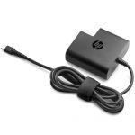 Hp Adaptateur 45W Type-C Avec cable d'allimentation Noir – Image 4