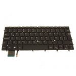 Clavier d'ordinateur portable dell XPS Azerty rétro éclairé Noir