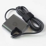 Hp Adaptateur 45W Type-C Avec cable d'allimentation Noir – Image 2