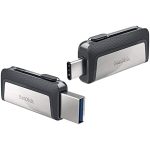 Clé 64GB Double Connectique USB Type-C SanDisk Ultra Dual Drive