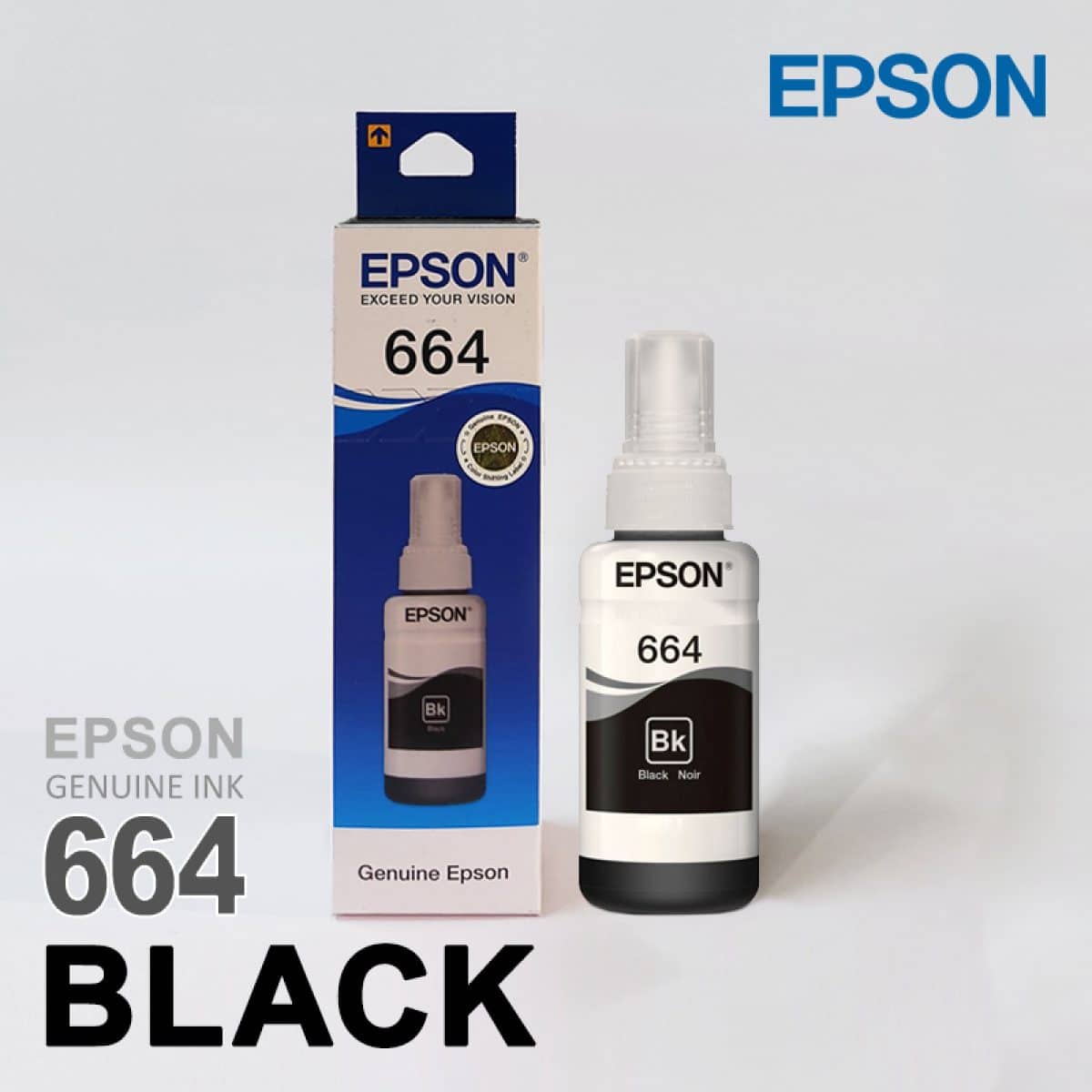 Bouteille d’encre original Epson 664 Noir – Image 3