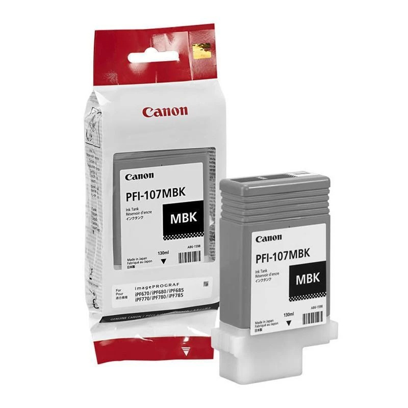 10512-canon-pfi-107-cartouche-mb Cartouche Canon 6704B001AA PFI-107 MBK IPF770 – Image 1
