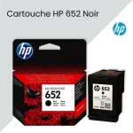 Cartouche Hp F6V25AE 652 Noir Original