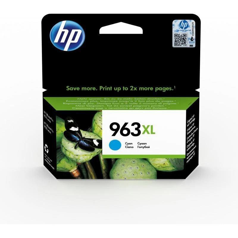 11763-hp-963xl-cartouche-d-encre Cartouche Hp 3JA27AE 963XL Original XL Cyan – Image 1