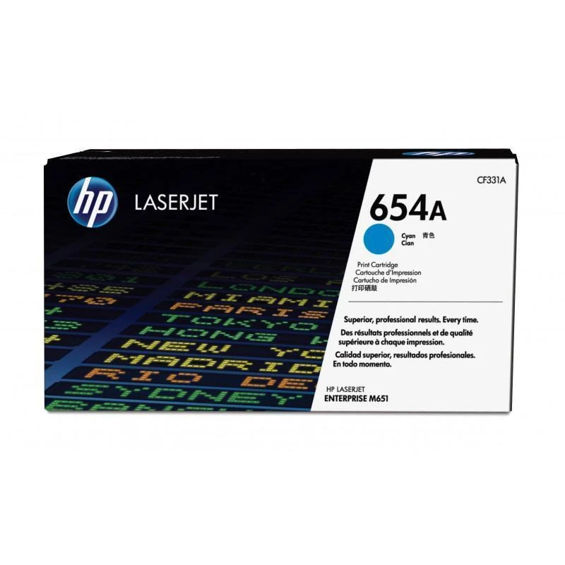 12262-hp-654a-cartouche-de-toner-1-pieces-original-cyan-CF331A-linksolutions-ma Toner Hp CF331A 654A Original Cyan – Image 1