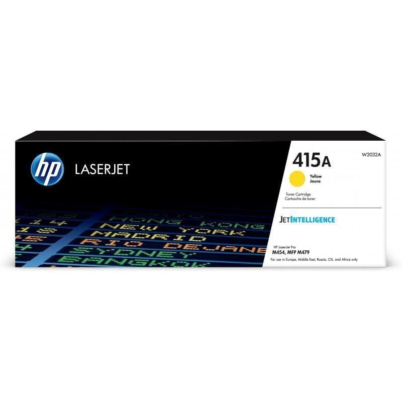 12290-hp-415a-toner-original-jau Toner Hp W2032A 415A Original Jaune – Image 1