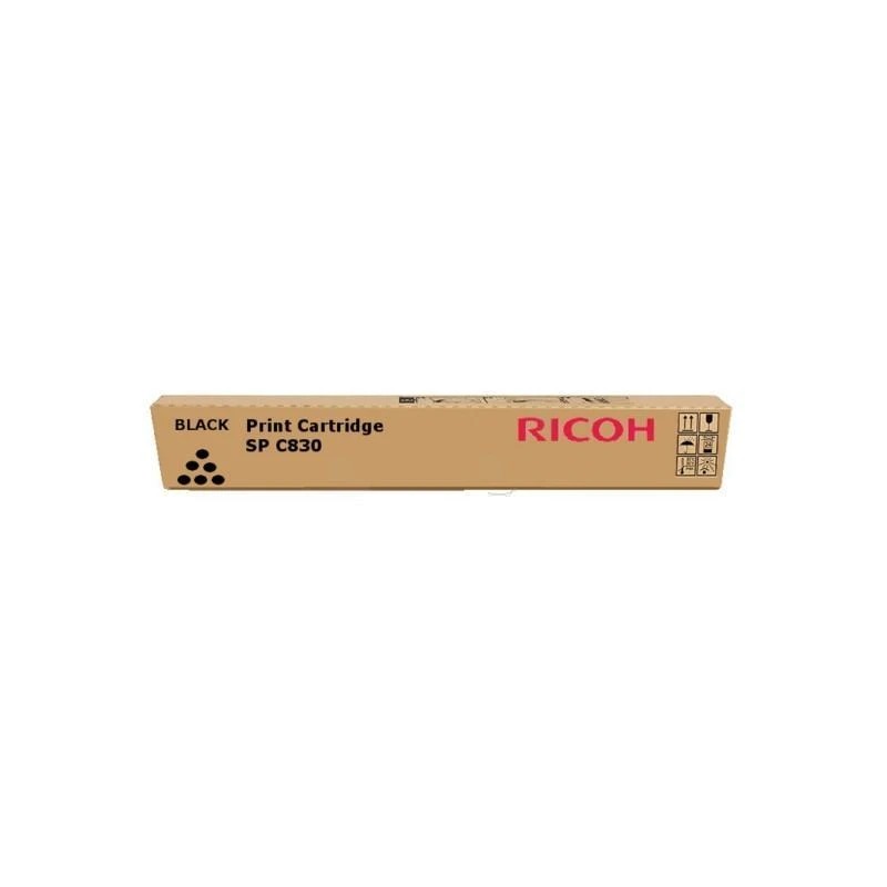 12957-toner-pour-ricoh-sp-c830-b Toner Ricoh 821185 Pour SP C830 Noir – Image 1