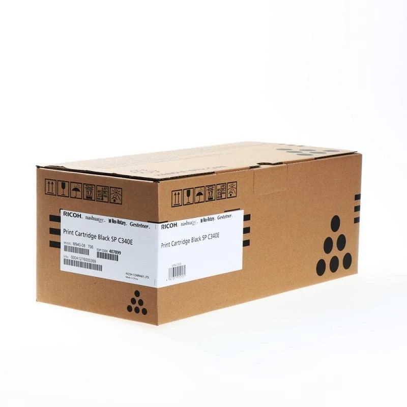 13006-toner-pour-ricoh-sp-c340-c Toner Ricoh 407899 Pour SP C340 / C341 Noir – Image 1