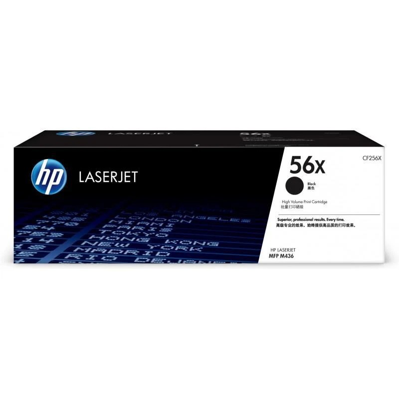 13523-hp-56x-toner-laserjet-noir Toner Hp CF256X 56X Grande Capacité Original Noir – Image 1
