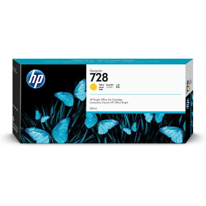 14234-hp-f9k15a-cartouche-728-300-ml-yellow-F9K15A-linksolutions-ma Cartouche Hp F9K15A 728 300-ml Yellow – Image 1