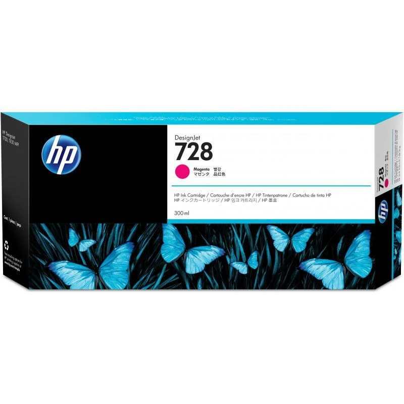14235-hp-f9k16a-cartouche-728-300-ml-magenta-F9K16A-linksolutions-ma Cartouche Hp F9K16A 728 300-ml Magenta – Image 1