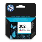 Cartouche Hp F6U65AE 302 Trois Couleurs
