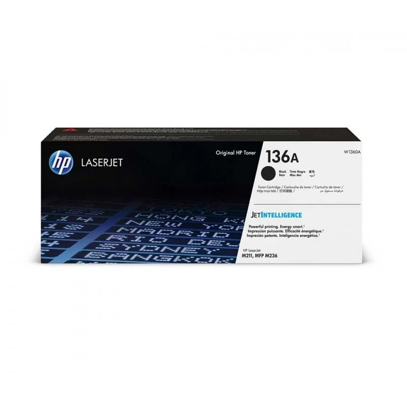 15542-hp-toner-136a-noir-laserje Toner Hp W1360A 136A Noir LaserJet D’origine – Image 1