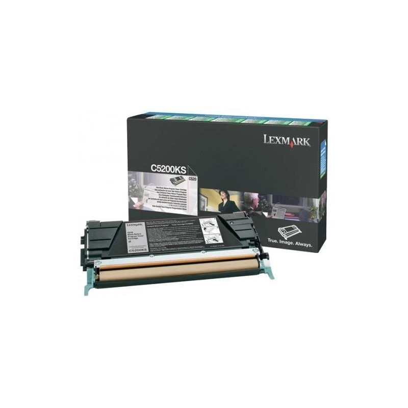 1765-c520-c530-cartouche-toner-noir-C5200KS-linksolutions-ma Toner Lexmark C5200KS C520 C530 Noir (1,5K) – Image 1