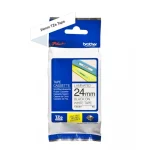 Brother TZe251 Ruban Noir TZE251 Blanc 24mm – Image 2