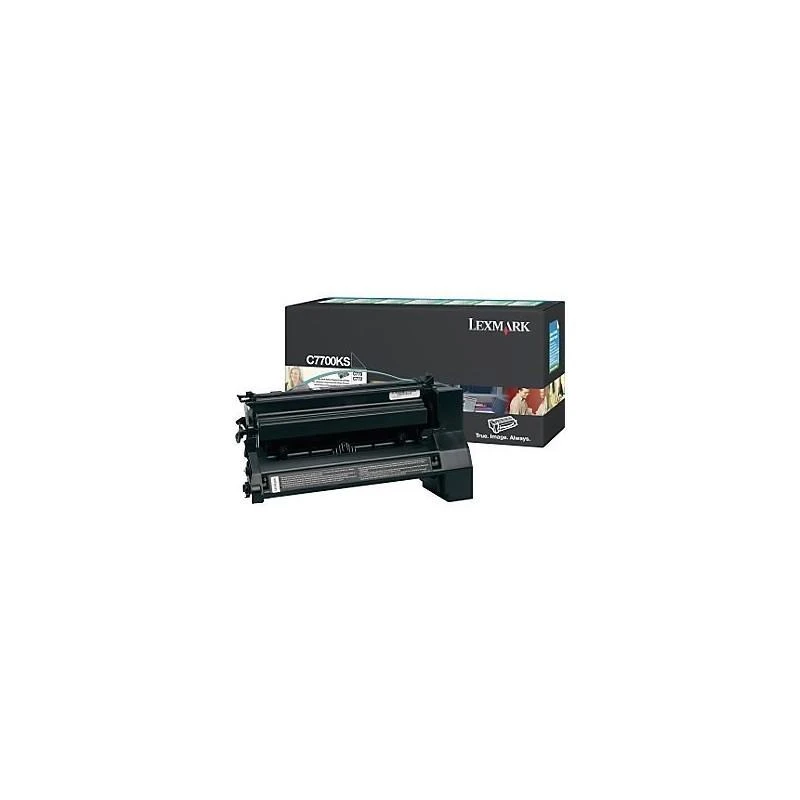 1802-c77x-x772e-cartouche-toner-noir-C7700KS-linksolutions-ma Toner Lexmark C7700KS C77x X772e Noir (6K) – Image 1