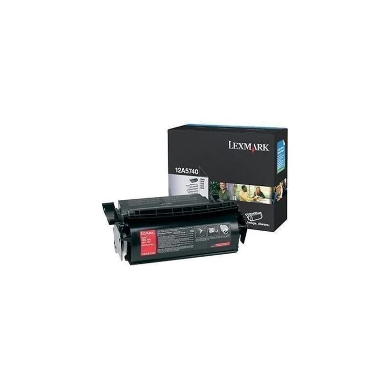 1833-optra-t61x-cartouche-10k-12A5740-linksolutions-ma Toner Lexmark 12A5740 Optra T61x Noir (10K) – Image 1