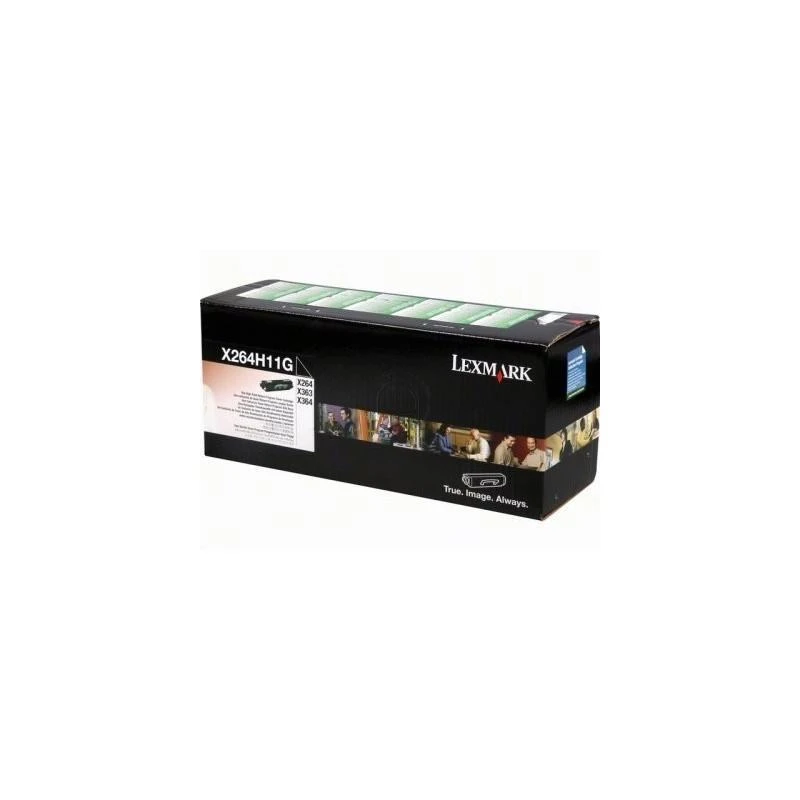 1849-x264x363x364-cart-return-programme-hte-capa-9k-X264H11G-linksolutions-ma Toner Lexmark X264H11G X264,X363,X364 Noir Haute Capacite (9K) – Image 1