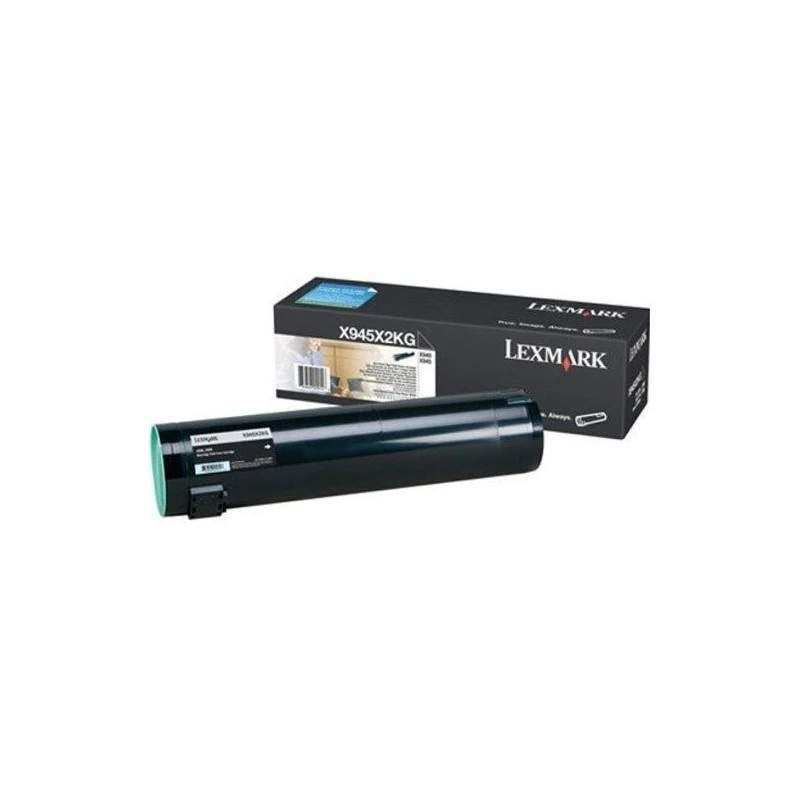 1858-x940e-x945e-cartouche-de-toner-noir-haute-capacite-36k-X945X2KG-linksolutions-ma Toner Lexmark X945X2KG X940e X945e Noir Haute Capacite (36K) – Image 1