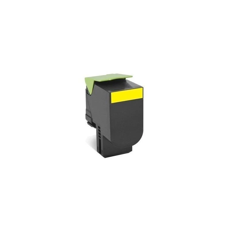 2888-lexmark-708y-yellow-return-program-toner-cartridge-70C80Y0-linksolutions-ma Toner Lexmark 70C80Y0 708Y Yellow – Image 1