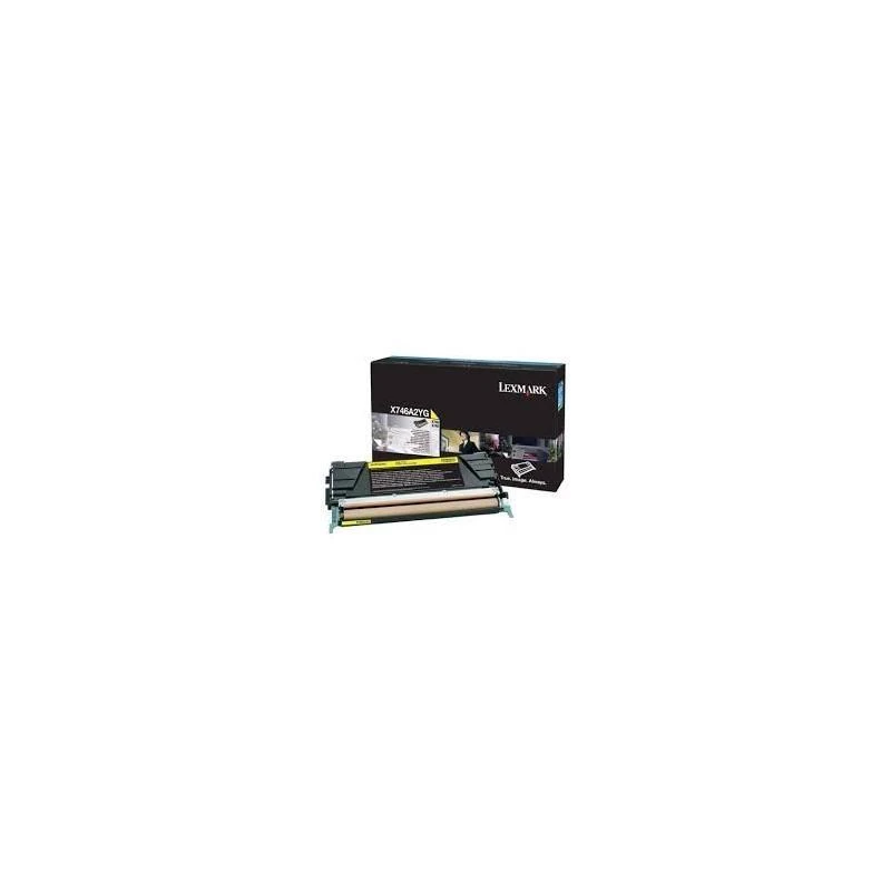 3073-x746-x748-cartouche-de-toner-jaune-7k-X746A2YG-linksolutions-ma Toner Lexmark X746A2YG X746 X748 Jaune (7K) – Image 1