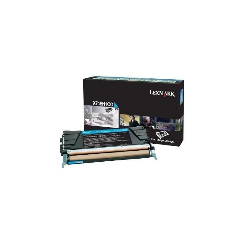 3076-x748-cartouche-de-toner-return-program-cyan-haute-capacite-10k-X748H1CG-linksolutions-ma Toner Lexmark X748H1CG X748 Cyan Haute Capacite (10K) – Image 1