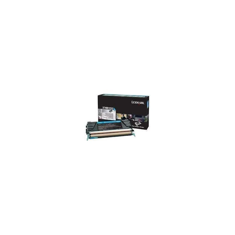3079-x748-cartouche-de-toner-cyan-haute-capacite-10k-X748H2CG-linksolutions-ma Toner Lexmark X748H2CG X748 Cyan Haute Capacite (10K) – Image 1