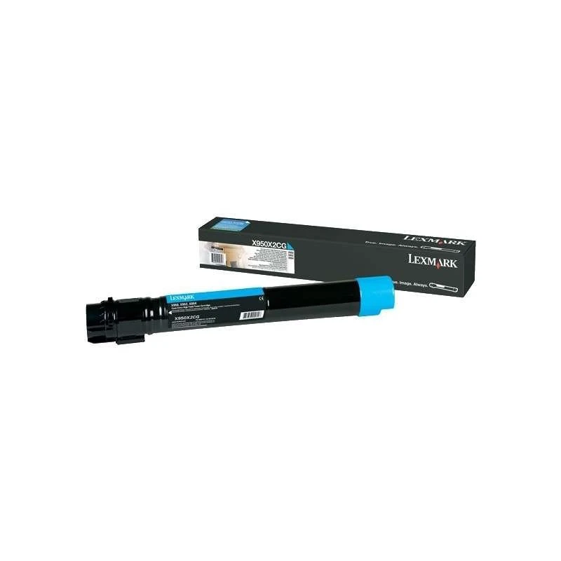 3098-x95x-cartouche-de-toner-cyan-tres-haute-capacite-22k-X950X2CG-linksolutions-ma Toner Lexmark X950X2CG X95x Cyan Tres Haute Capacite (22K) – Image 1