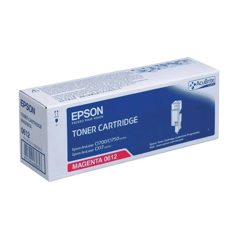 3509-toner-magenta-al-c1700-c13s050612-C13S050612-linksolutions-ma Toner Epson C13S050612 Magenta AL-C1700/AL-C1750/AL-CX17/AL-CX17NFWF (1 400 P) – Image 1