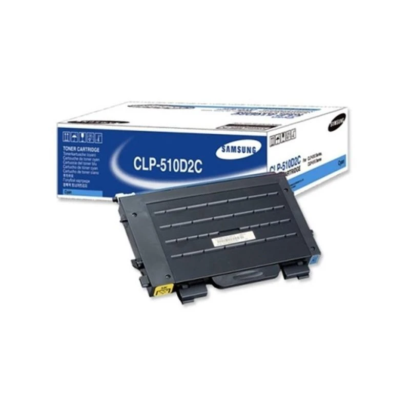 4107-toner-samsung-510d2c-cyan-clp-510d2c-see-CLP-510D2CSEE-linksolutions-ma Toner Samsung CLP-510D2C/SEE 510D2C Cyan – Image 1