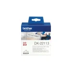 Brother DK22113 DirectLabel Etiquettes Transparent 62mm X 15,24m – Image 2