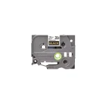 Brother TZe344 Ruban D’or Sur Noire Laminat 18mm X 8m