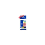 Brother TZe441 Noire Sur Rouge Laminat 18mm X 8m