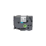 Brother TZeS251 Noire Sur Blanc Super Fort Laminat 24mm X 8m