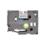 Brother TZeS251 Noire Sur Blanc Super Fort Laminat 24mm X 8m – Image 2