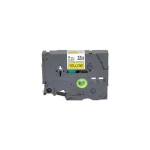 Brother TZeS621 P-Touch Noire Sur Jaune Super Fort Laminat 9mm X 8m