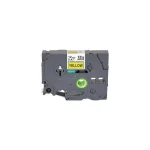 Brother TZeS631 Noire Sur Jaune Super Fort Laminat 12mm X 8m