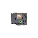 Brother TZeB51 Noire Sur Orange Laminat 24mm X 5m