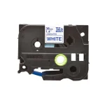 Brother TZe263 Bleue Sur Blanc Laminat 36mm X 8m – Image 2