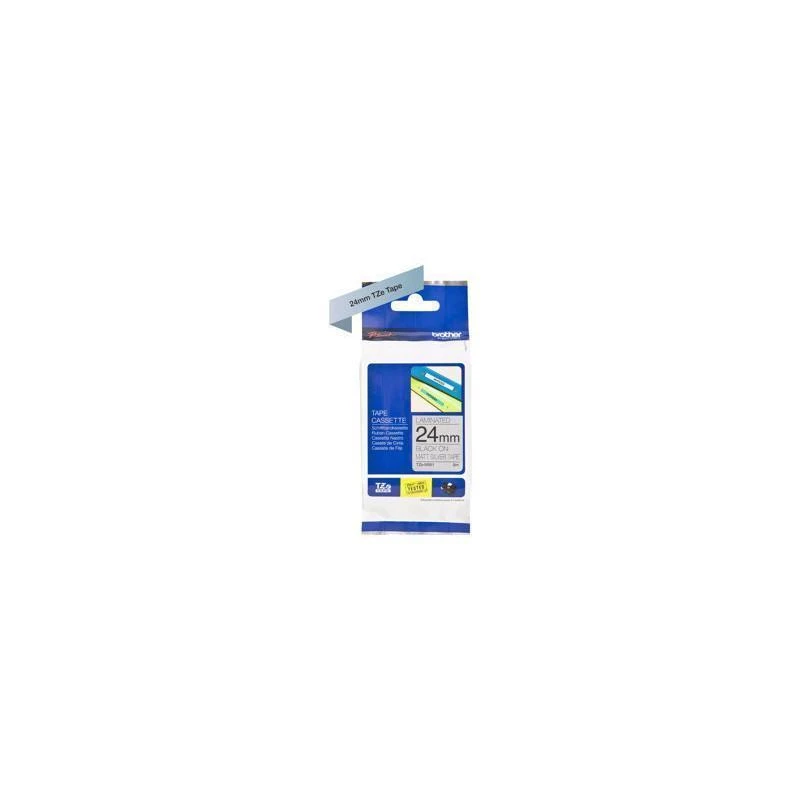8906-brother-tzem951-noire-sur-argente-mat-24mm-x-8m-TZeM951-linksolutions-ma.webp Brother TZeM951 Noire Sur Argente Mat 24mm X 8m – Image 1