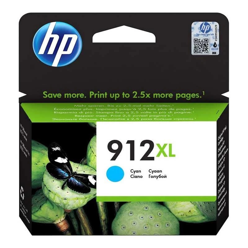 9625-hp-912xl-cartouche-d-encre Cartouche Hp 3YL81AE 912XL Cyan – Image 1