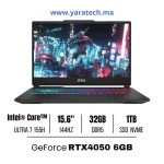MSI Cyborg 15 AL A1VEK Ultra 7 155H 32GB 1TB SSD RTX 4050 6G