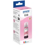 Bouteille d’encre Epson 108 EcoTank Light Magenta pour L8050 (C13T09C64A) – Image 3