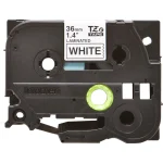Brother TZe261 Noire Sur Blanc Laminat 36mm X 8m