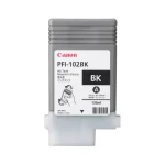 Cartouche d’encre Canon PFI-102BK Noir pour traceur (0895B001AA)
