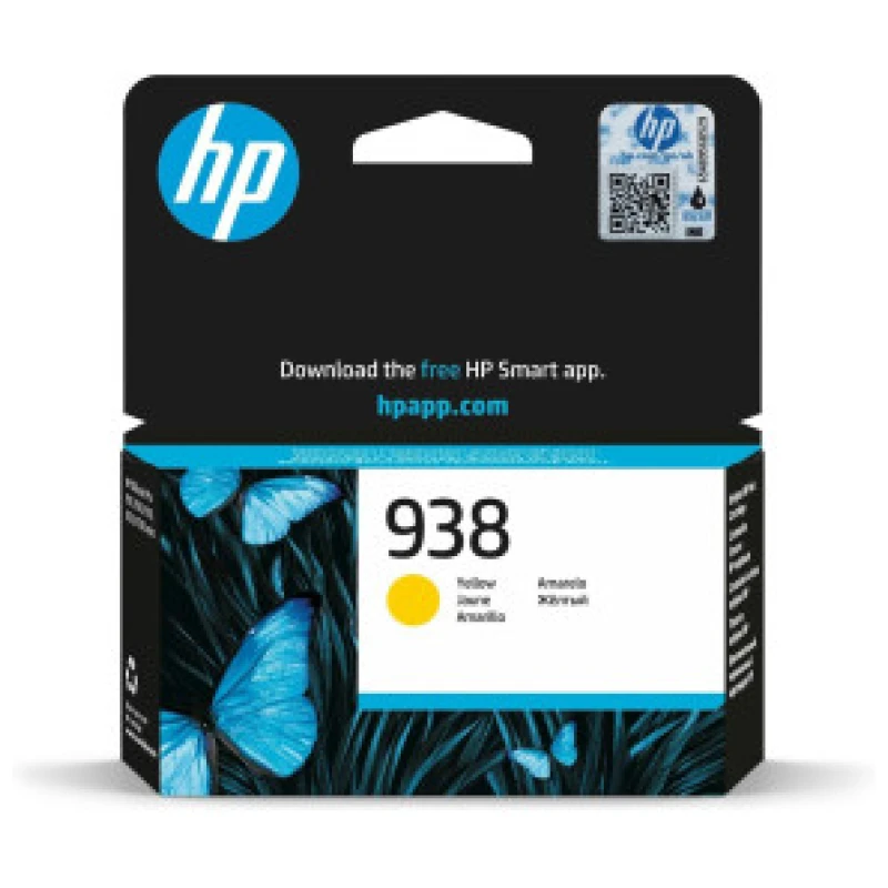 cartouche-d-encre-hp-938-yellow-origine-4s6x7pe-linksolutions Cartouche d’encre Hp 938 Yellow Origine (4S6X7PE) – Image 1
