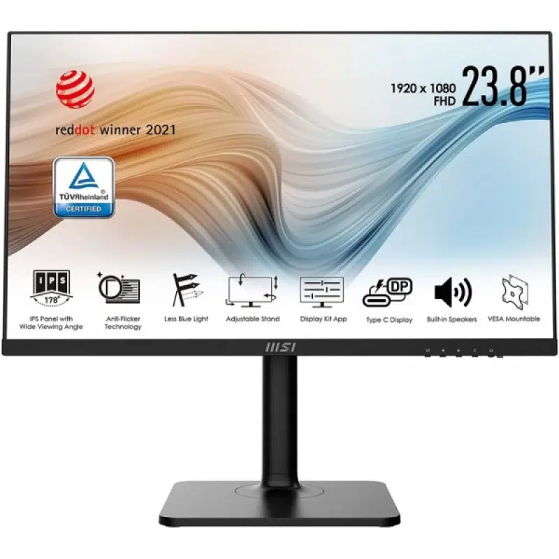 ecran-msi-md241p-modern-plat-linksolutions.webp Ecran Msi MD241P Modern Plat – Image 1