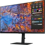 Écran Samsung ViewFinity S80P 32 » Flat 16:9 3-Borderless HAS UHD (LS32B800PXPXEN) – Image 2