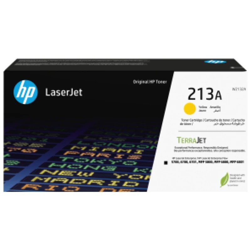 toner-hp-213a-jaune-laserjet-d-o Toner Hp 213A Jaune LaserJet d’origine (W2132A) – Image 1