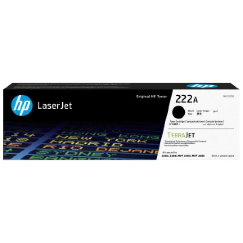 toner-hp-222a-noir-laserjet-d-or Toner Hp 222A Noir LaserJet d’origine (W2220A) – Image 1